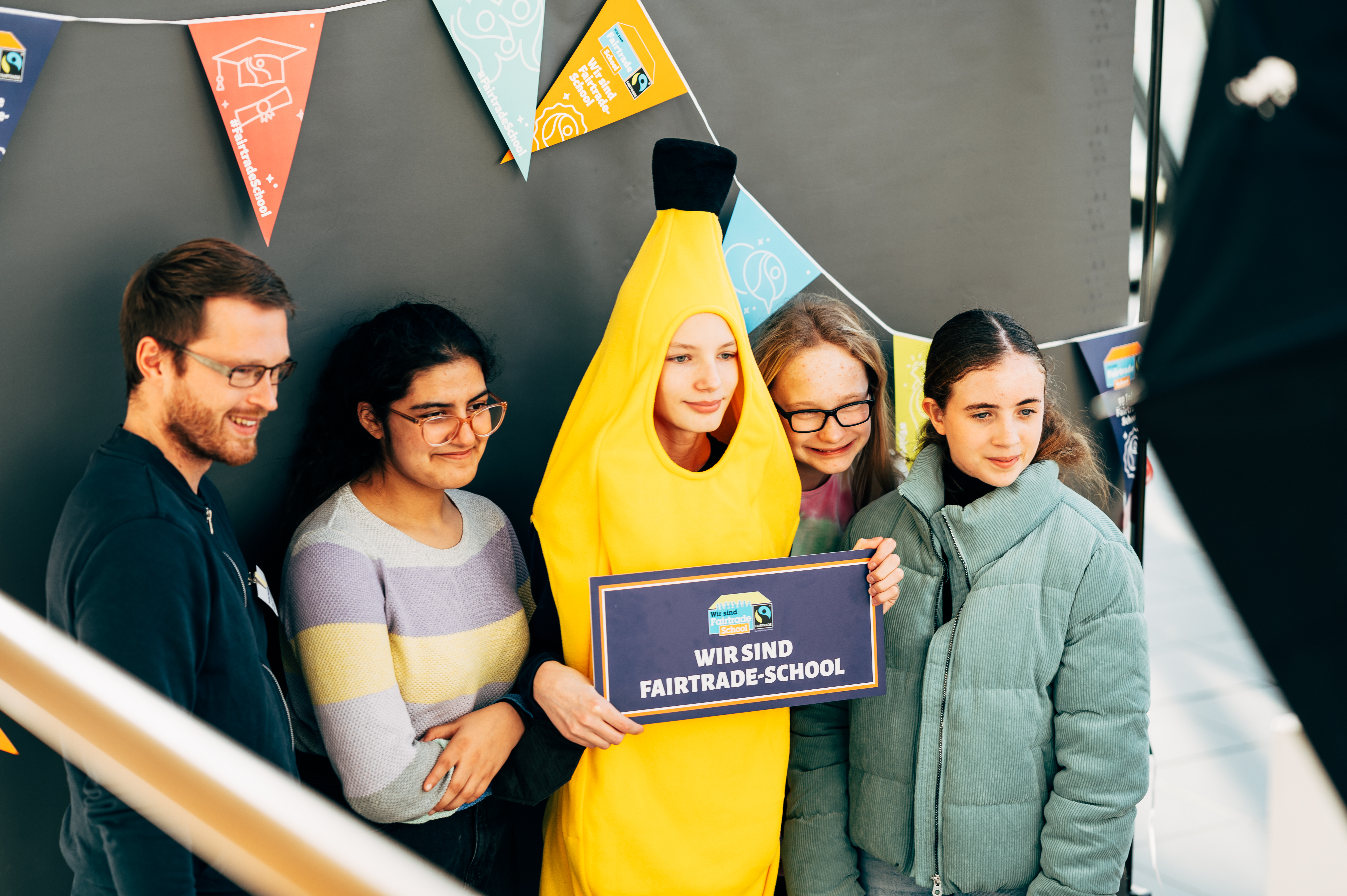 Fairtrade-Schüler*innenakademie NRW und 10-jähriges Jubiläum der Fairtrade-Schools. Aufgenommen am 16. November 2022 in Gelsenkirchen.