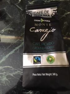 Fairtrade Sorte für Supermarkt in der Region Alajuela mit Kaffee von José Luis!