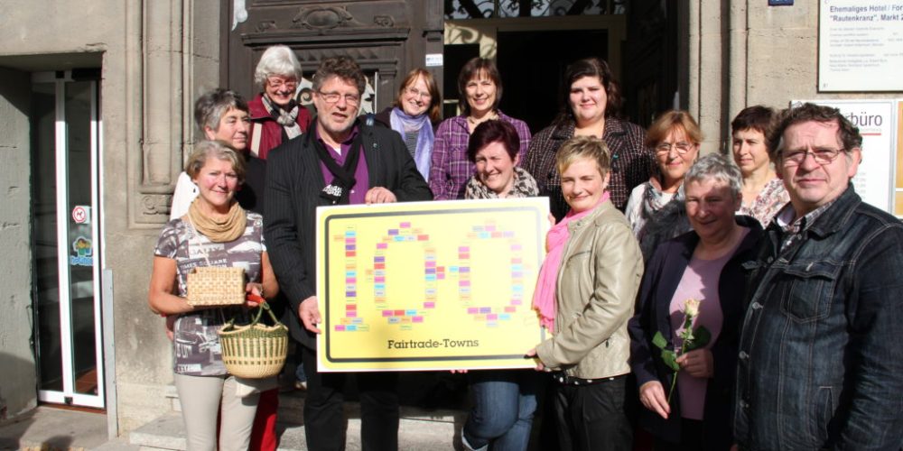 Eisenach ist 100. Fairtrade Town