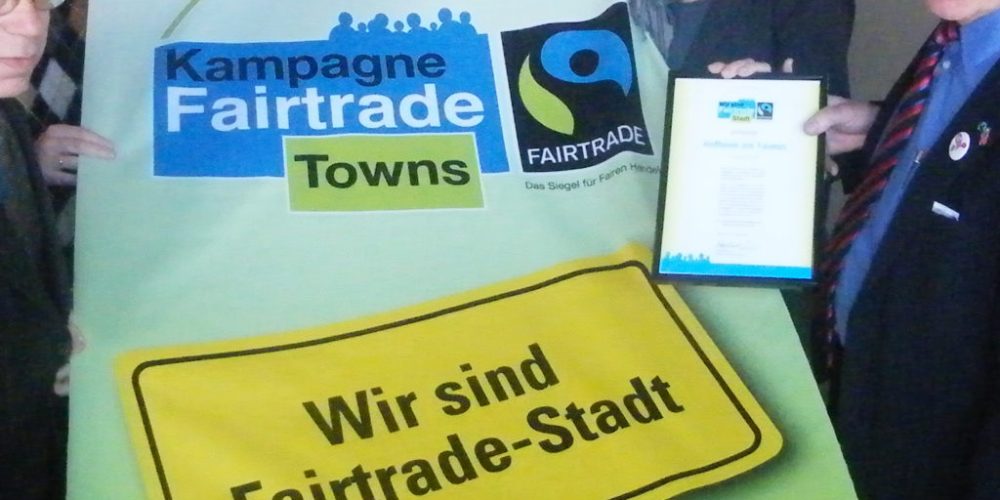 Andernach, Bad Homburg, Oestrich-Winkel und Ochtrup – vier Städte auf dem Weg zur Fairtrade Town