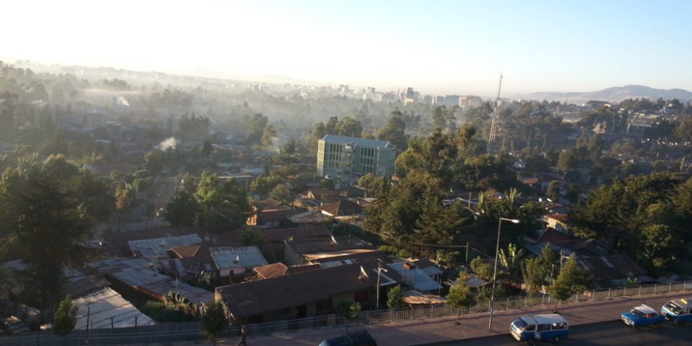 Sonniger Start in Addis Abeba